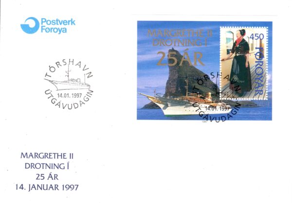 FDC SŁAWNI LUDZIE WYSPY OWCZE MI.BL.2