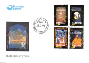 FDC MITY I LEGENDY WYSPY OWCZE MI.328-331