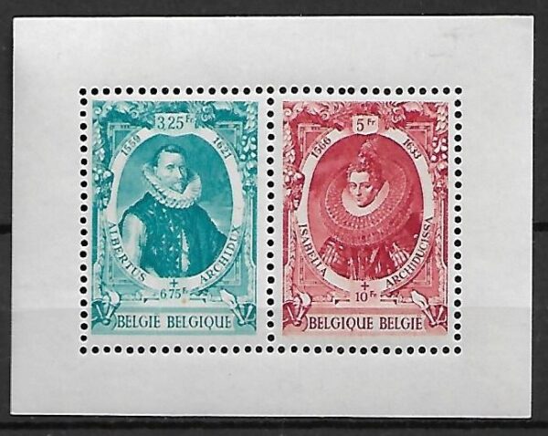 SŁAWNI LUDZIE BELGIA MI.BL.17**