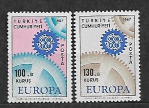 EUROPA CEPT TURCJA MI.2044-2045**