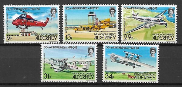 LOTNICTWO ALDERNEY MI.18-22**