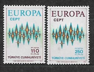 EUROPA CEPT TURCJA MI.2253-2254**