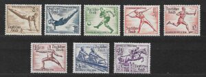 OLIMPIADA NIEMCY RZESZA MI.609-616**