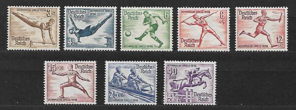OLIMPIADA NIEMCY RZESZA MI.609-616**