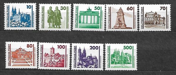 ARCHITEKTURA DDR MI.3344-3352**