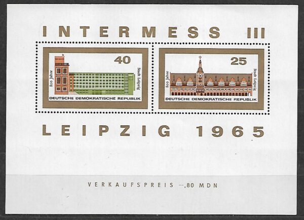ARCHITEKTURA DDR MI.BL.24**
