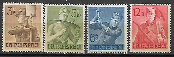 ROBOTNICY NIEMCY MI.850-853**
