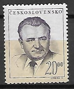 SŁAWNI LUDZIE CZECHOSŁOWACJA MI.555**