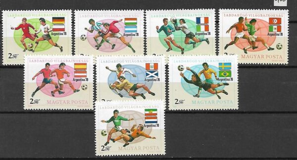 MUNDIAL WĘGRY MI.3284-3291**
