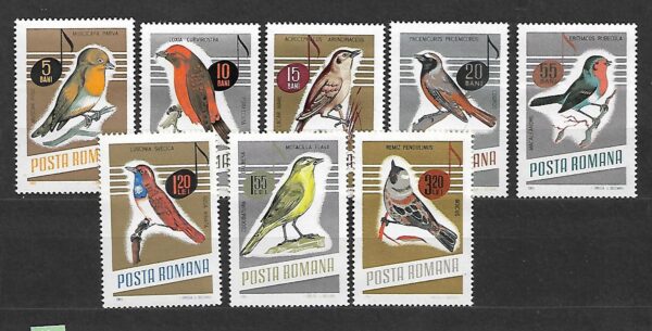 PTAKI RUMUNIA MI.2500-2507**