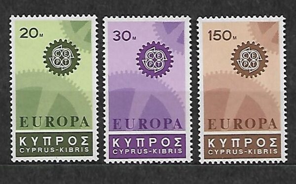 EUROPA CEPT CYPR MI.292-294**