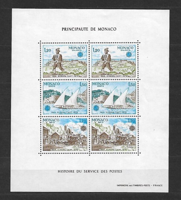 EUROPA CEPT MONAKO MI.BL.15**