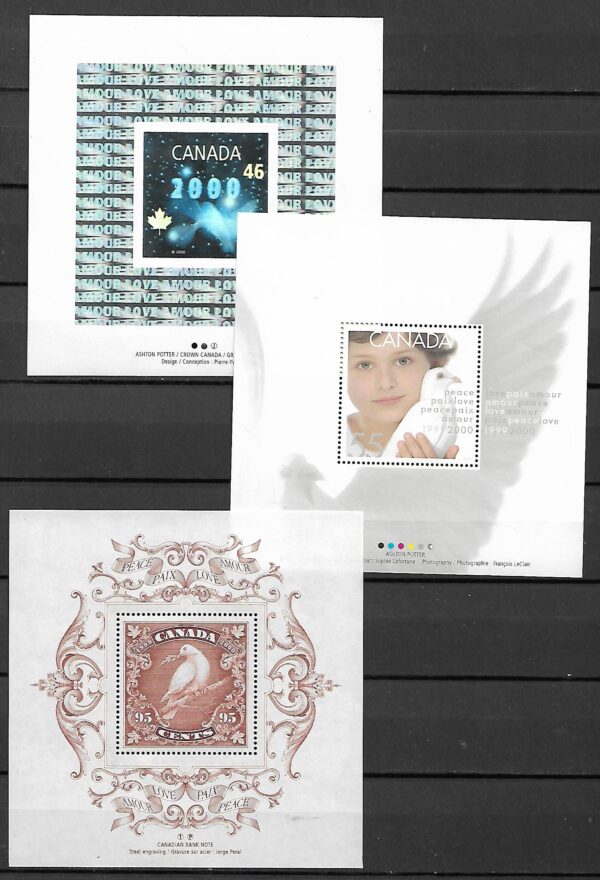 HOLOGRAM KANADA MI.BL.31-33**