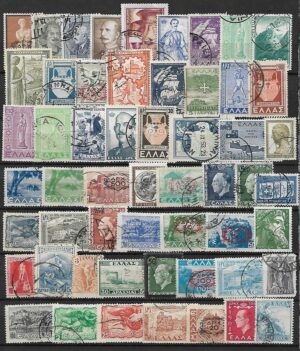 ZESTAW ZNACZKÓW GRECJA NR 2