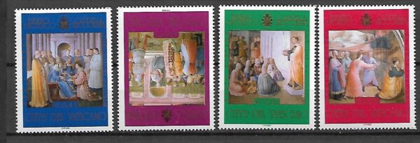MALARSTWO WATYKAN MI.1454-1457**