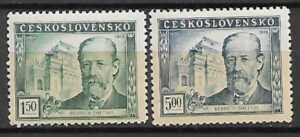 SŁAWNI LUDZIE CZECHOSŁOWACJA MI.578-579**