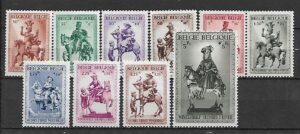SZTUKA BELGIA MI.582-591**