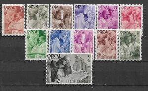 KLASZTOR BELGIA MI.553-564**