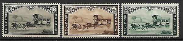 WYSTAWA BELGIA MI.402-404**