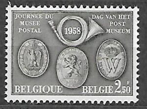 MUZEUM POCZTOWE BELGIA MI.1093**