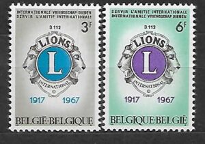 ROCZNICA BELGIA MI.1461-1462**