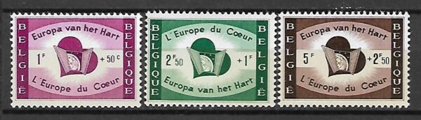 MEDYCYNA BELGIA MI.1143-1145**