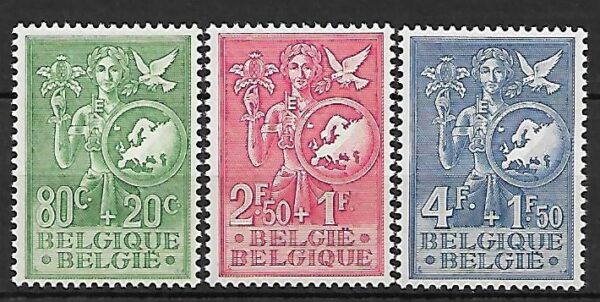 ROCZNICA BELGIA MI.976-978**