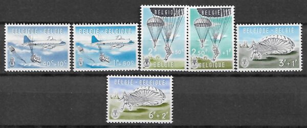SPADOCHRONIARZ BELGIA MI.1190-1195**