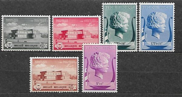 MUZYKA BELGIA MI.529-534**