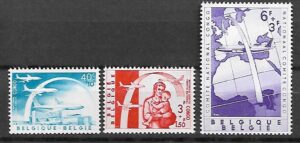 LOTNICTWO BELGIA MI.1206-1208**