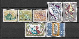 WALKA Z GRUŹLICĄ BELGIA MI.1167-1173**