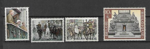 WOJSKO BELGIA MI.1531-1534**