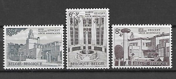 ARCHITEKTURA BELGIA MI.1394-1396**