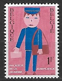 DZIEŃ ZNACZKA BELGIA MI.1568**