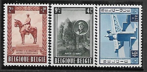 SŁAWNI LUDZIE BELGIA MI.989-991**