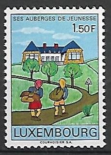 SCHRONISKA MŁODZIEŻOWE LUXEMBURG MI.753**