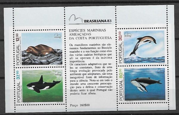 FAUNA MORSKA PORUGALIA MI.BL.41**