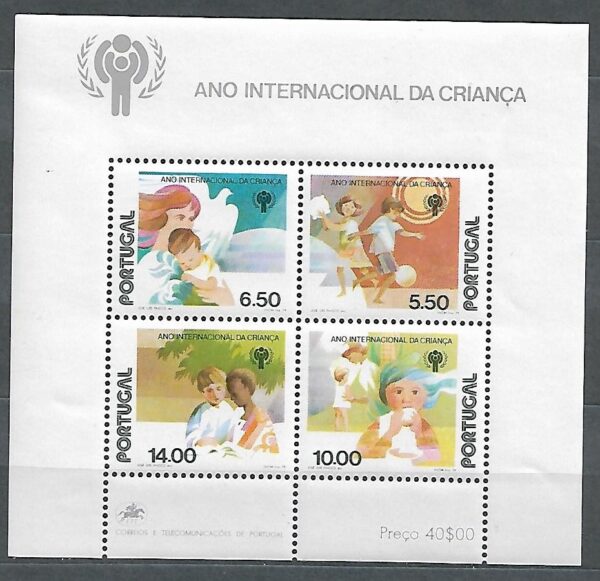 DZIEŃ DZIECKA PORTUGALIA MI.BL.28**