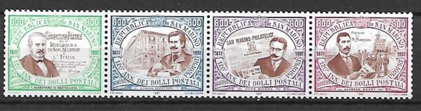 SŁAWNI LUDZIE SAN MARINO MI.1723-1726**