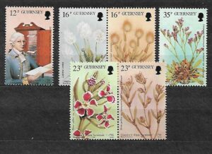 KWIATY GUERNSEY MI.430-435**