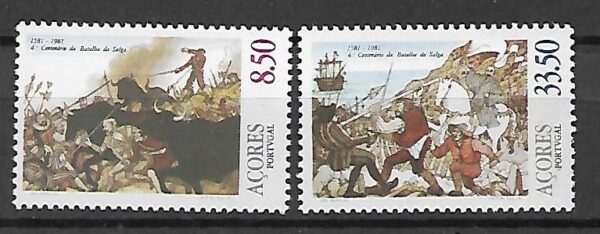 WOJSKO PORTUGALIA AZORY MI.343-344**