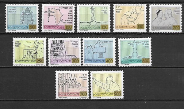 JAN PAWEŁ II WATYKAN MI.792-802**