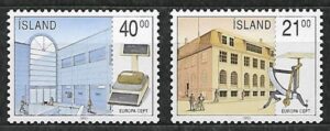 EUROPA CEPT ISLANDIA MI.726-727**