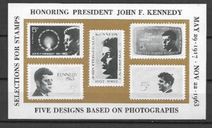 J.F.KENNEDY USA MI.PROJEKT BLOKU 1963ROK**