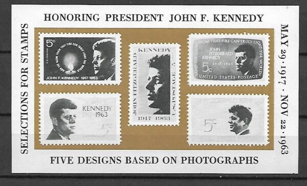 J.F.KENNEDY USA MI.PROJEKT BLOKU 1963ROK**