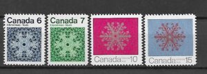BOŻE NARODZENIE KANADA MI.488-491**