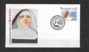 WIZYTA JANA PAWŁA II CHORWACJA-DOBROVNIK KOPERTA