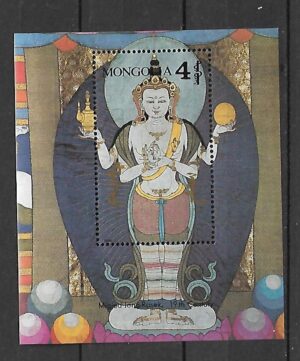 RELIGIA MONGOLIA MI.BL.144**