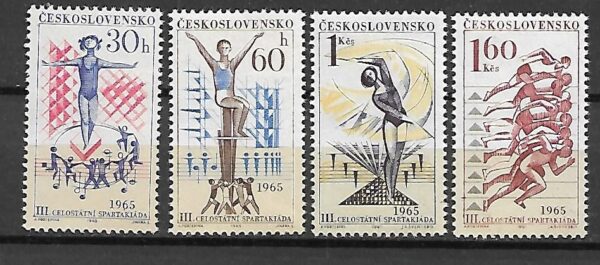 SPORT CZECHOSŁOWACJA MI.1538-1541**