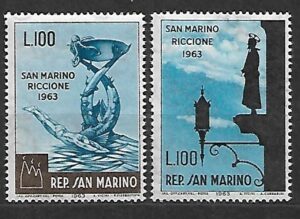 WYSTAWA FILATELISTYCZNA SAN MARINO MI.774-775**